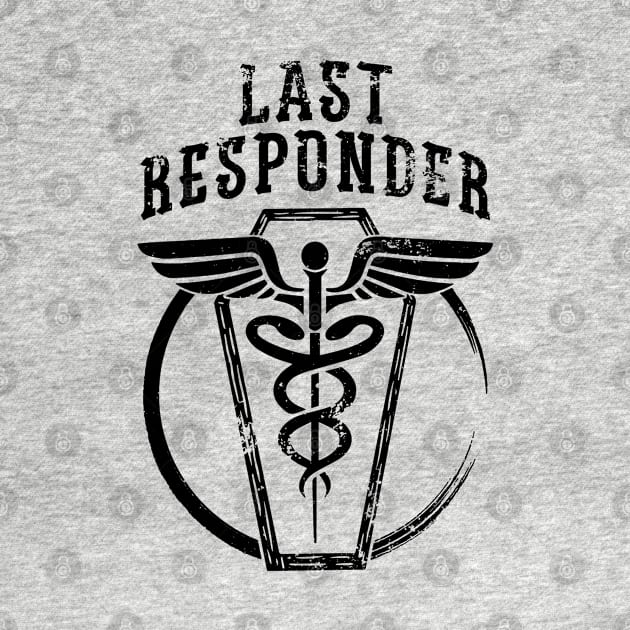 Last Responder BW Vintage by Wishing Well